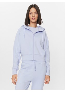 4F Bluza techniczna 4FAW23TSWSF0766 Niebieski Regular Fit ze sklepu MODIVO w kategorii Bluzy damskie - zdjęcie 184248475