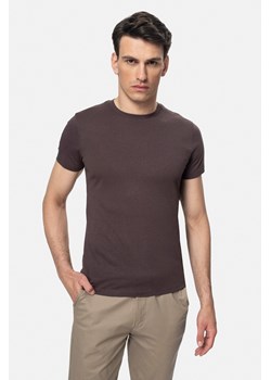 T SHIRT MUXAL FIOLETOWY Z MODALEM ze sklepu Recman w kategorii T-shirty męskie - zdjęcie 184249988
