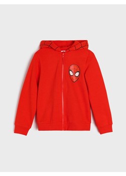Sinsay - Bluza z nadrukiem na plecach Spider-Man - czerwony ze sklepu Sinsay w kategorii Bluzy chłopięce - zdjęcie 184250659