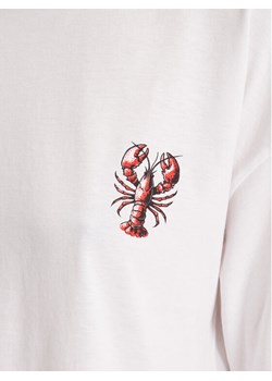 Pieces T-Shirt Tobster 17160811 Biały Oversize ze sklepu MODIVO w kategorii Bluzki damskie - zdjęcie 184250769