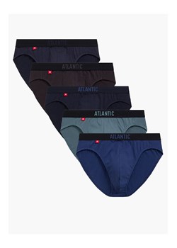 5-pack slipy męskie Sport 5SMP-004-GRF/NIE/NIEC/GRA/KAW, Kolor multicolour, Rozmiar M, ATLANTIC ze sklepu Primodo w kategorii Majtki męskie - zdjęcie 184250936