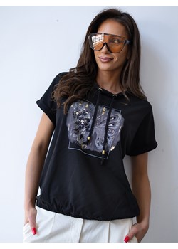 bluzka kelissa czarna one size ze sklepu UBRA w kategorii Bluzki damskie - zdjęcie 184251688
