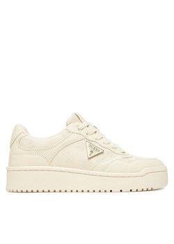 Sneakersy Guess FLTMR7 FAL12 Beżowy ze sklepu eobuwie.pl w kategorii Buty sportowe damskie - zdjęcie 184252645