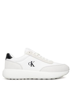Sneakersy Calvin Klein Jeans YM0YM01370 Biały ze sklepu eobuwie.pl w kategorii Buty sportowe męskie - zdjęcie 184252656