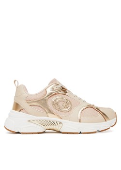 Sneakersy Guess FLTIBI ELE12 Beżowy ze sklepu eobuwie.pl w kategorii Buty sportowe damskie - zdjęcie 184252685