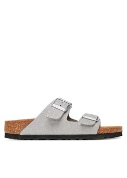 Klapki Birkenstock Arizona 1030127 Srebrny ze sklepu eobuwie.pl w kategorii Klapki damskie - zdjęcie 184252698