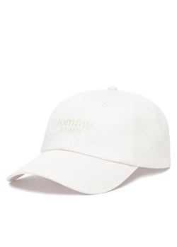 Tommy Hilfiger Czapka z daszkiem Script AW0AW17815 Biały ze sklepu MODIVO w kategorii Czapki z daszkiem damskie - zdjęcie 184253216