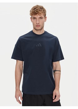 adidas T-Shirt ALL SZN JX5080 Granatowy Loose Fit ze sklepu MODIVO w kategorii T-shirty męskie - zdjęcie 184253219