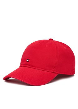 Tommy Hilfiger Czapka z daszkiem Flag Soft 6 Panel AM0AM13426 Czerwony ze sklepu MODIVO w kategorii Czapki z daszkiem męskie - zdjęcie 184253256