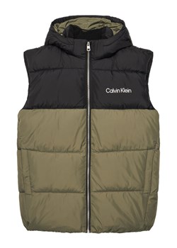 Calvin Klein Jeans Bezrękawnik IB0IB02535 D Zielony Regular Fit ze sklepu MODIVO w kategorii Kamizelki chłopięce - zdjęcie 184253268