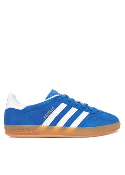 adidas Sneakersy Gazelle Indoor JI2061 Niebieski ze sklepu MODIVO w kategorii Buty sportowe damskie - zdjęcie 184253278