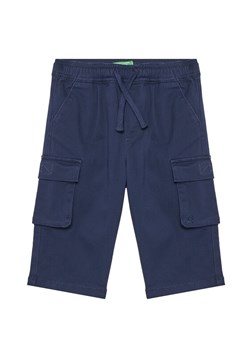 United Colors Of Benetton Spodnie materiałowe 4TCGGF02B Granatowy Regular Fit ze sklepu MODIVO w kategorii Spodnie chłopięce - zdjęcie 184253285