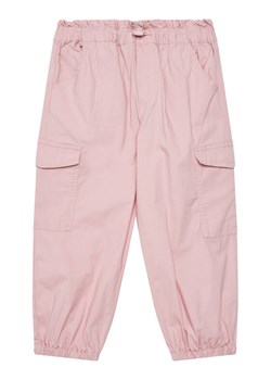 United Colors Of Benetton Spodnie materiałowe 4L2VGF028 Różowy Relaxed Fit ze sklepu MODIVO w kategorii Spodnie dziewczęce - zdjęcie 184253339