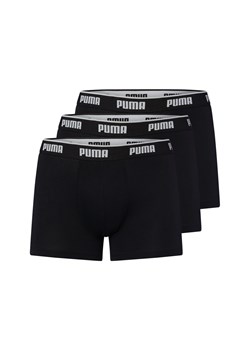 Puma Bokserki w 3-paku Mężczyźni Bawełna czarny jednolity ze sklepu vangraaf w kategorii Majtki męskie - zdjęcie 184253977