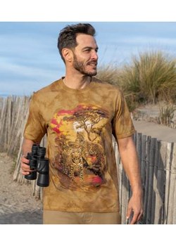 Koszulka tie & dye w pantery ze sklepu Atlas For Men w kategorii T-shirty męskie - zdjęcie 184254235