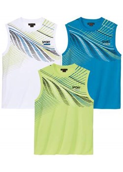 Zestaw 3 sportowych podkoszulków ze sklepu Atlas For Men w kategorii T-shirty męskie - zdjęcie 184254237