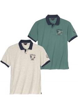 Zestaw 2 polo z piki Desert ze sklepu Atlas For Men w kategorii T-shirty męskie - zdjęcie 184254249