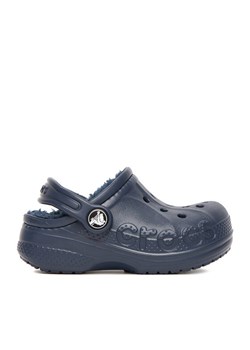 Klapki Crocs C-BAYA LINED CLOG T 207501-463 Granatowy ze sklepu eobuwie.pl w kategorii Klapki dziecięce - zdjęcie 184255349