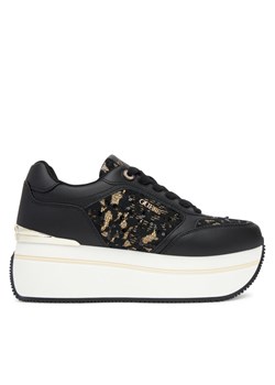 Sneakersy Guess FLTCM8 ELE12 Czarny ze sklepu eobuwie.pl w kategorii Buty sportowe damskie - zdjęcie 184255407