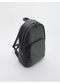 Reserved - Plecak z imitacji skóry - ciemnoszary ze sklepu Reserved w kategorii Plecaki - zdjęcie 184256176