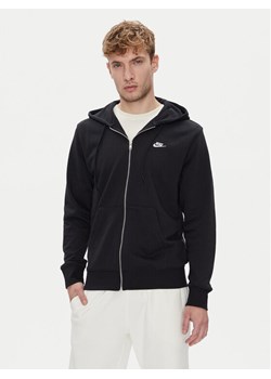 Nike Bluza Club FN3884 Czarny Regular Fit ze sklepu MODIVO w kategorii Bluzy męskie - zdjęcie 184256809