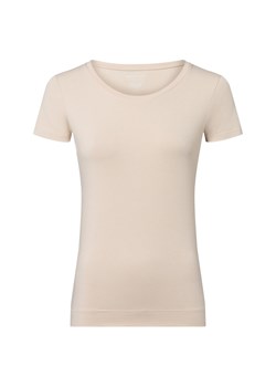 Marie Lund T-shirt damski Kobiety Dżersej beżowy jednolity ze sklepu vangraaf w kategorii Bluzki damskie - zdjęcie 184257725