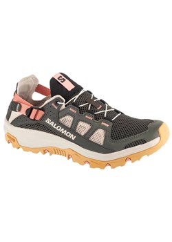 Buty Salomon Techamphibian 5 W L47750800 zielone ze sklepu ButyModne.pl w kategorii Buty sportowe damskie - zdjęcie 184258427