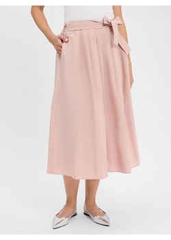 Weekend Max Mara Damska spódnica o linii A - Zarda Kobiety brudny róż jednolity ze sklepu vangraaf w kategorii Spódnice - zdjęcie 184258977