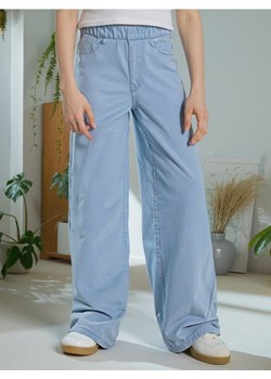 Sinsay - Jeansy wide leg - niebieski ze sklepu Sinsay w kategorii Spodnie dziewczęce - zdjęcie 184259178