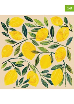 ppd Serwetki (40 szt.) "Tracey´s Citronella" w kolorze beżowo-żółtym - id: 16833399 - marki Ppd - 184259769 ppd Serwetki (40 szt.) "Tracey´s Citronella" w kolorze beżowo-żółtym ze sklepu Limango Polska w kategorii Akcesoria kuchenne - zdjęcie 184259769