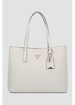 GUESS Biała damska torebka Girlfriend Tote ze sklepu outfit.pl w kategorii Torby Shopper bag - zdjęcie 184260869