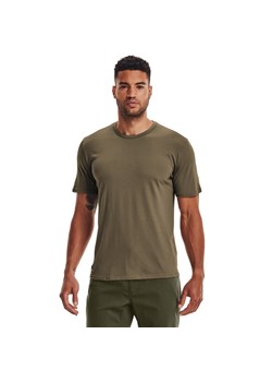 Męska koszulka taktyczna UNDER ARMOUR M Tac Cotton T - brązowa ze sklepu Sportstylestory.com w kategorii T-shirty męskie - zdjęcie 184264107