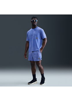 Męskie spodenki do fitnessu Dri-FIT 13 cm Nike Gym Heritage - Niebieski ze sklepu Nike poland w kategorii Spodenki męskie - zdjęcie 184264195