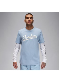T-shirt męski Jordan Flight MVP - Niebieski ze sklepu Nike poland w kategorii T-shirty męskie - zdjęcie 184264198