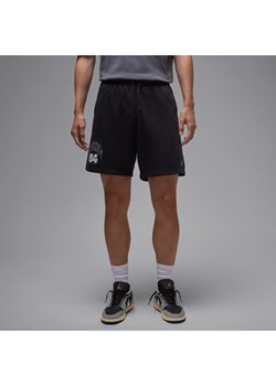 Męskie uniwersyteckie spodenki Jordan Brooklyn - Czerń ze sklepu Nike poland w kategorii Spodenki męskie - zdjęcie 184264349