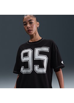 Damski T-shirt z krótkim rękawem Nike Sportswear - Czerń ze sklepu Nike poland w kategorii Bluzki damskie - zdjęcie 184264389