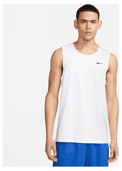Męska koszulka bez rękawów do fitnessu Nike Dri-FIT Hyverse - Biel ze sklepu Nike poland w kategorii T-shirty męskie - zdjęcie 184264429