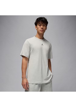 Męska koszulka z krótkim rękawem Dri-FIT Jordan Sport - Szary ze sklepu Nike poland w kategorii T-shirty męskie - zdjęcie 184264487