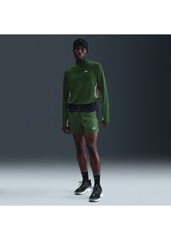Męskie spodenki do biegania z wszytą bielizną Dri-FIT ADV Nike Trail Second Sunrise 13 cm - Zieleń ze sklepu Nike poland w kategorii Spodenki męskie - zdjęcie 184264578