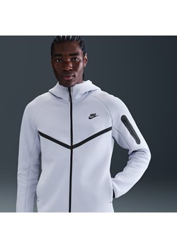 Męska bluza z kapturem i zamkiem na całej długości Windrunner Nike Tech - Szary ze sklepu Nike poland w kategorii Bluzy męskie - zdjęcie 184264608