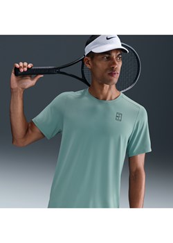 Męska koszulka do tenisa Dri-FIT NikeCourt Advantage - Zieleń ze sklepu Nike poland w kategorii T-shirty męskie - zdjęcie 184264626