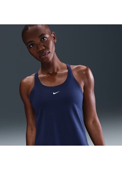 Damska koszulka bez rękawów Dri-FIT Nike Pro - Niebieski ze sklepu Nike poland w kategorii Bluzki damskie - zdjęcie 184264686