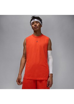 Męska koszulka bez rękawów Dri-FIT Jordan Sport - Pomarańczowy ze sklepu Nike poland w kategorii T-shirty męskie - zdjęcie 184264705