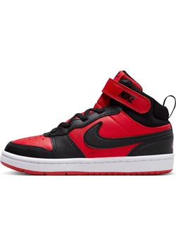 Buty dla małych dzieci Nike Court Borough Mid 2 - Czerwony ze sklepu Nike poland w kategorii Buty sportowe dziecięce - zdjęcie 184264728