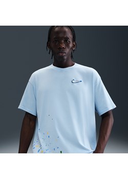 Męski T-shirt do koszykówki Max90 Nike - Niebieski ze sklepu Nike poland w kategorii T-shirty męskie - zdjęcie 184264935