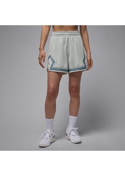 Damskie spodenki z motywem rombu Jordan Sport 10 cm - Szary ze sklepu Nike poland w kategorii Szorty - zdjęcie 184264946