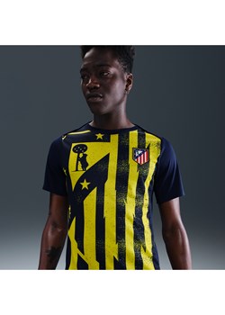 Męska przedmeczowa koszulka piłkarska z krótkim rękawem Nike Dri-FIT Atlético Madryt Academy Pro (wersja wyjazdowa) - Niebieski - id: 41646246730new - marki Nike - 184265037 Męska przedmeczowa koszulka piłkarska z krótkim rękawem Nike Dri-FIT Atlético Madryt Academy Pro (wersja wyjazdowa) - Niebieski ze sklepu Nike poland w kategorii T-shirty męskie - zdjęcie 184265037