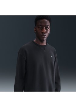Męska bluza z dzianiny Nike Solo Swoosh - Czerń ze sklepu Nike poland w kategorii Bluzy męskie - zdjęcie 184265038