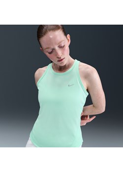 Damska koszulka bez rękawów do biegania Dri-FIT Nike Tempo - Zieleń ze sklepu Nike poland w kategorii Bluzki damskie - zdjęcie 184265096