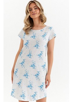 Bawełniana koszula nocna plus size 491, Kolor melanż jasny, Rozmiar XXL, Cana ze sklepu Primodo w kategorii Koszule nocne - zdjęcie 184268235
